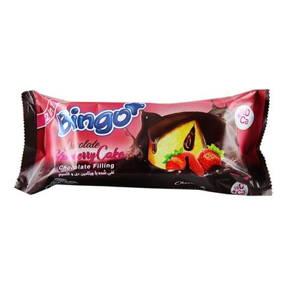 کیک دوقلوی توت فرنگی روشکلات بینگو 90 گرم