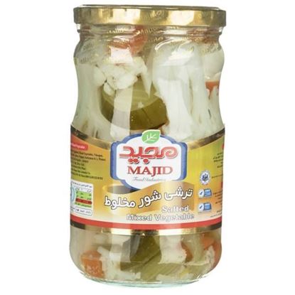 ترشی شور مخلوط مجید 750 گرم