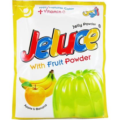 پودر ژله طعم موز ژلوس 120 گرم