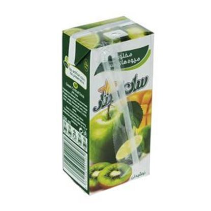 آبمیوه مخلوط میوه های سبز سان استار 200 سی سی