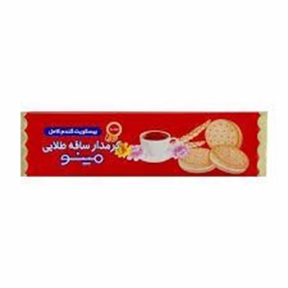 بیسکوییت کرمدار ساقه طلایی مینو 204 گرمی