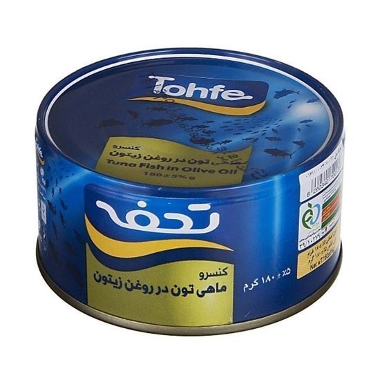 تن ماهی در روغن زیتون تحفه 180 گرم