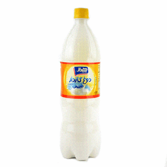 دوغ گازدار طبیعی هراز 1.5 لیتر