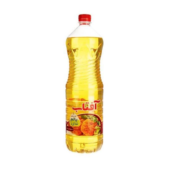 روغن مایع سرخ کردنی شفاف افتاب 1.5 لیتر