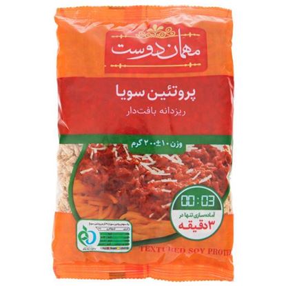 سویا پروتئن دانه ریز مهماندوست 200 گرم