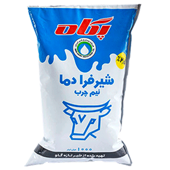 شیر کیسه فرا دما پگاه 1 لیتری