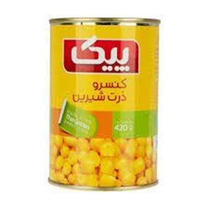 کنسرو ذرت شیرین پیک 420 گرم