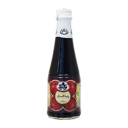 رب انار شیشه ای یک و یک 430 گرم