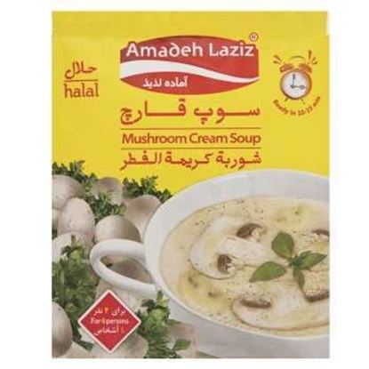 پودر سوپ قارچ ساشه آماده لذیذ 61 گرم