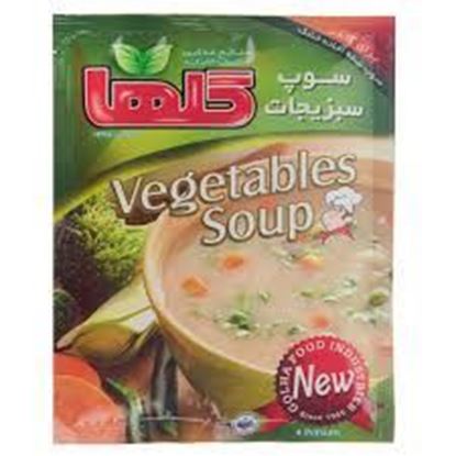 پودر سوپ سبزیجات نیمه آماده گلها 70 گرم