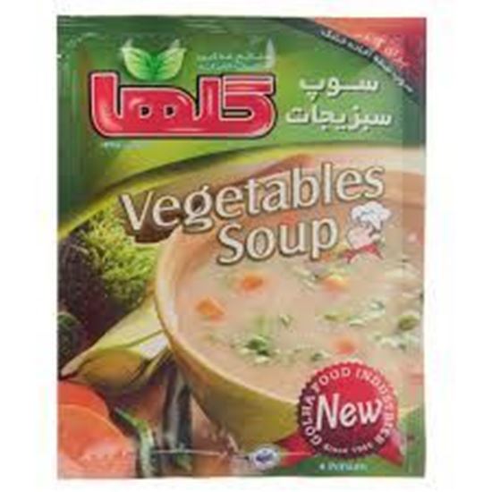 پودر سوپ سبزیجات نیمه آماده گلها 70 گرم