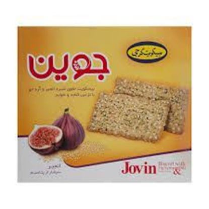 بیسکویت با شیره انجیر و تزئین کنجد و شوید گرجی 920 گرم