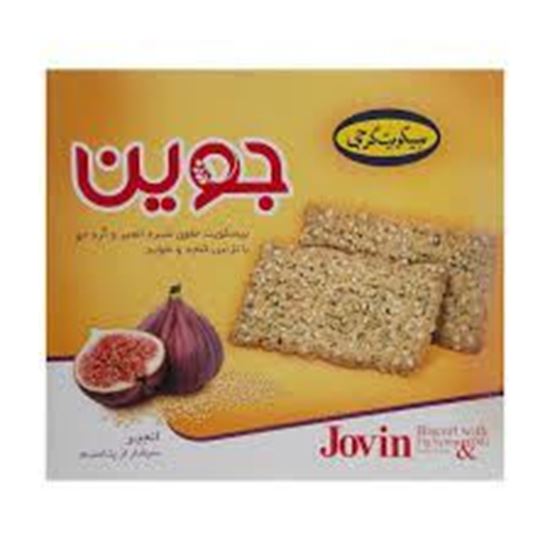 بیسکویت با شیره انجیر و تزئین کنجد و شوید گرجی 920 گرم