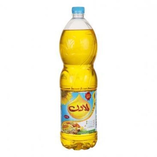 تصویر روغن مایع کانولا لادن 1350 گرمی