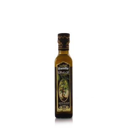 روغن زیتون بکر شیشه فامیلا 250 سی سی