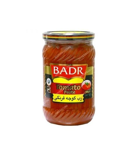 رب گوجه فرنگی شیشه ای بدر 650گرم