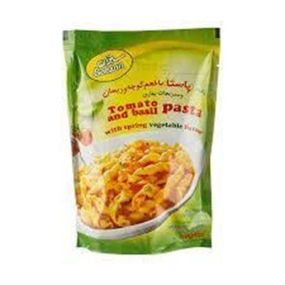 ماکارونی پاستا گوجه و ریحان سبزان 180 گرم