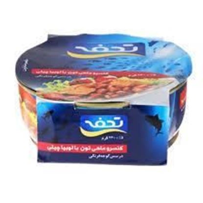 کنسرو قلیه ماهی قوطی آسان باز شو تحفه 230 گرم