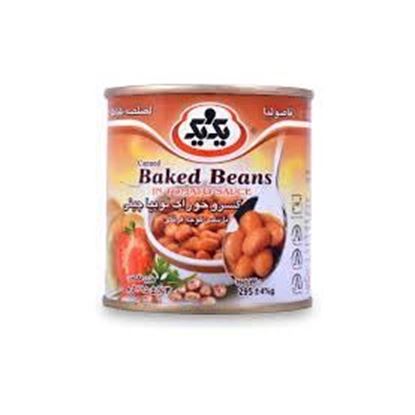 کنسرو لوبیا چیتی با سس یک و یک 385 گرم