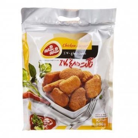 ناگت مرغ 70% شام شام 950 گرم
