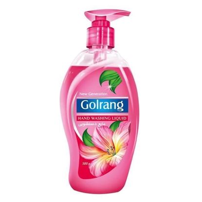 مایع دستشویی صورتی گلرنگ 500 گرم