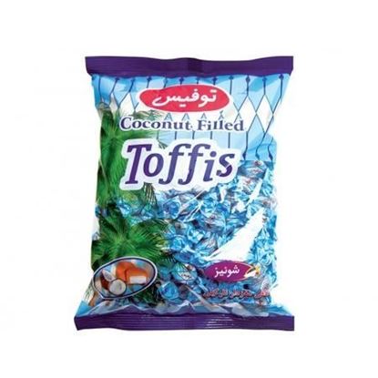 تافی مغز دار نارگیلی توفیس 900 گرم