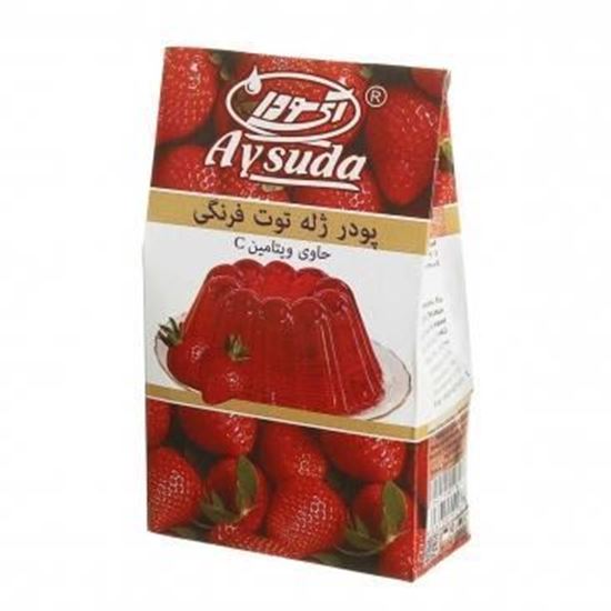پودر ژله توت فرنگی آی سودا 100 گرم