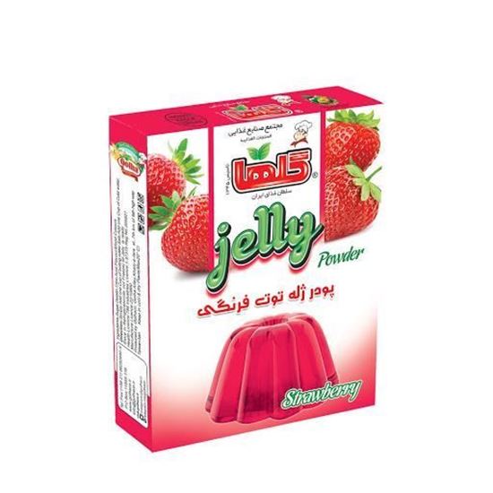 پودر ژله توت فرنگی گلها 90 گرم