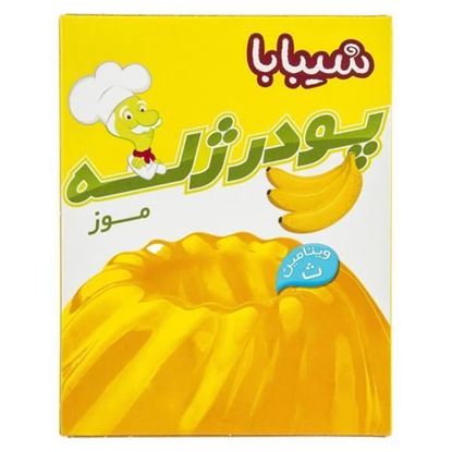 پودر ژله موز شیبابا 100 گرم