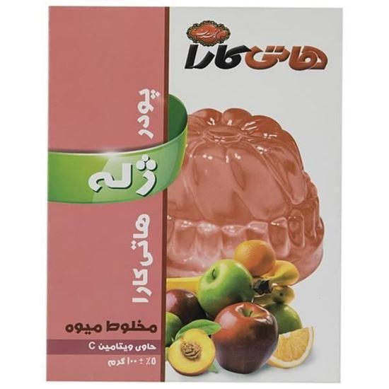 پودر ژله هلو هاتی کارا 100 گرم