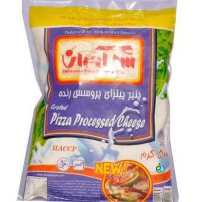 پنیر پیتزا پروسس با طعم پپرونی شیرآوران 500 گرم