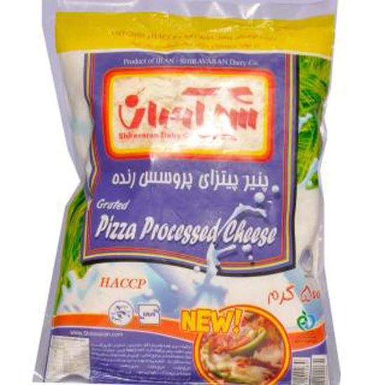 پنیر پیتزا پروسس با طعم پپرونی شیرآوران 500 گرم