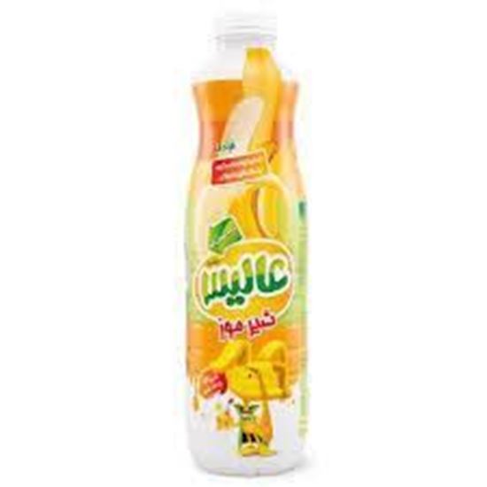 شیر موز عالیس 1 لیتر
