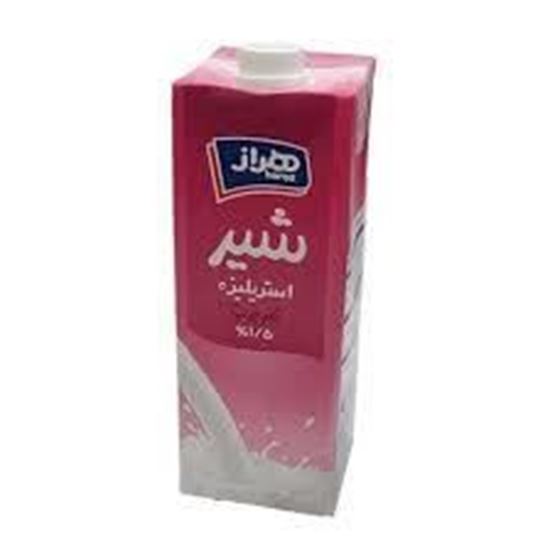 شیر پاکتی کم چرب هراز 1 لیتر