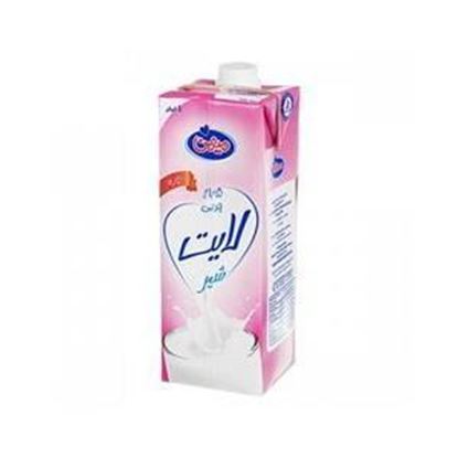 شیر پاکتی کم چرب میهن 1 لیتر