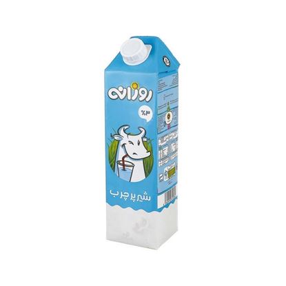 شیر پاکتی پرچرب روزانه 1 لیتر