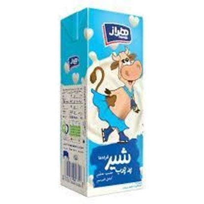 شیر پاکتی پرچرب هراز 200 سی سی