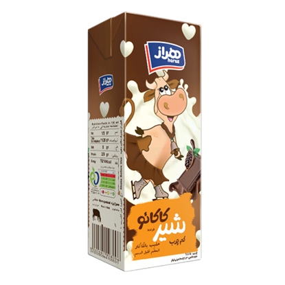 شیر کاکائو پاکتی هراز 200 سی سی