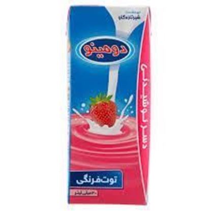 دسر نوشیدنی توت فرنگی دومینو 200 سی سی