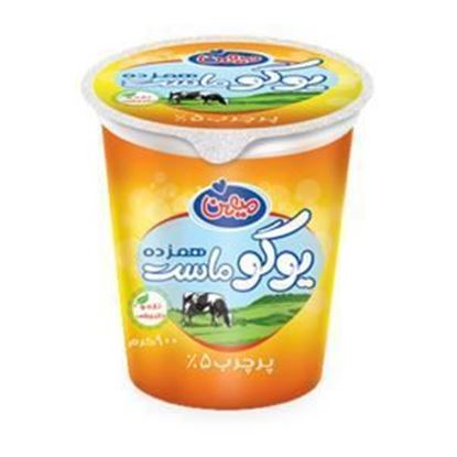 ماست لیوان یوگو همزده پرچرب میهن 900 گرم
