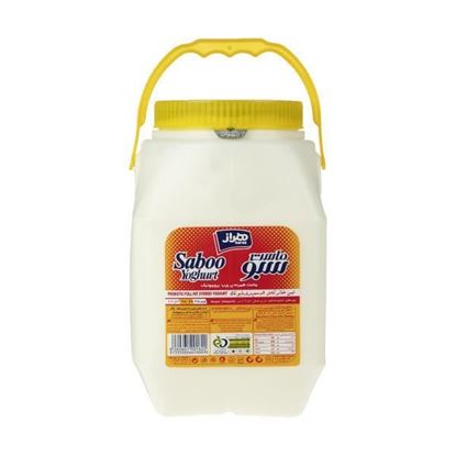 ماست دبه همزده گرمادیده سبو هراز 2200 گرم