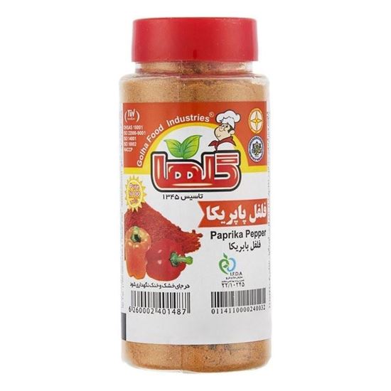 پودر فلفل پاپریکا قوطی گلها 50 گرم
