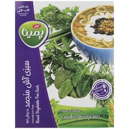 سبزی آش منجمد پمینا کاله 400 گرم