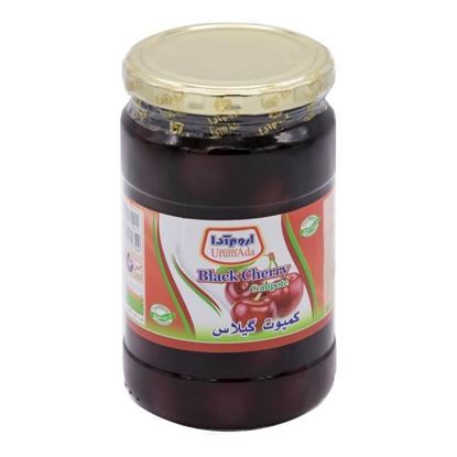 کمپوت گیلاس شیشه ای اروم آدا 750 گرم
