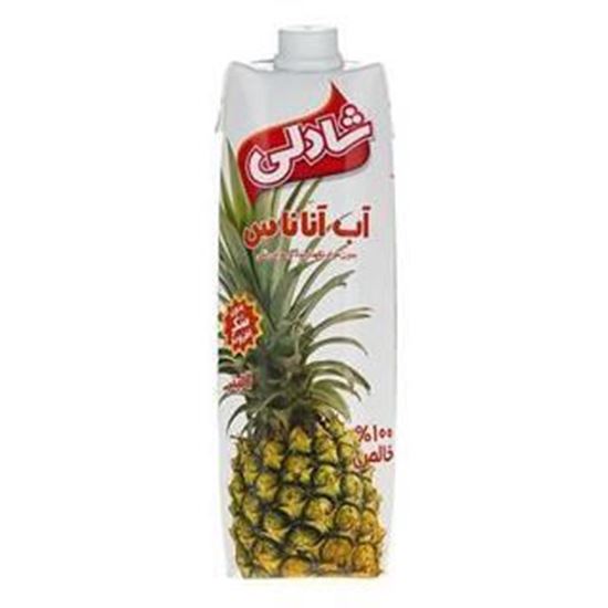 نکتار آناناس پاکتی تتراپک شادلی 1 لیتر