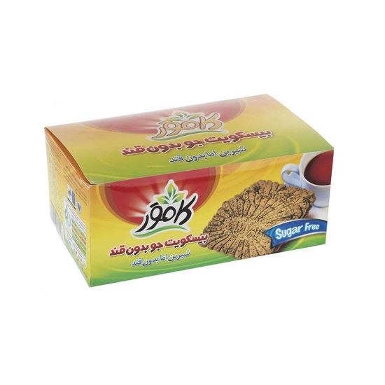 بیسکوییت رژیمی بی شکر تزیین شوید و زیره کامور 360 گرم