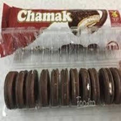 بیسکوییت مغزدار با روکش کاکائو 12 عددی