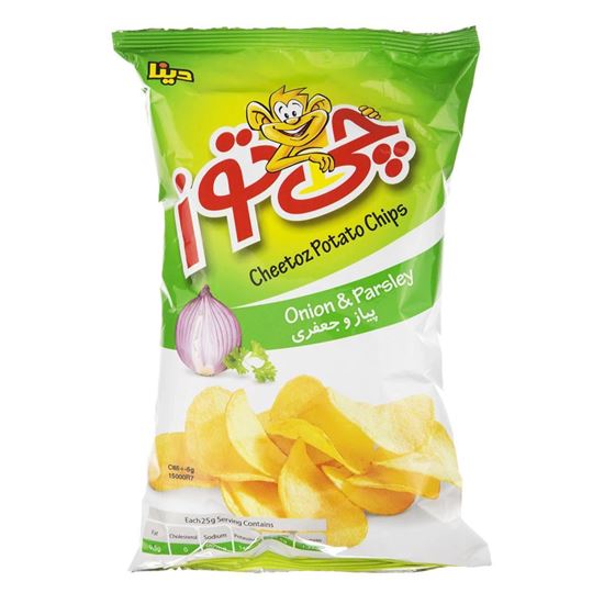 چیپس پیاز و جعفری چیتوز 60 گرم