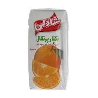 نکتار پرتقال پاکتی تتراپک شادلی 200 سی سی