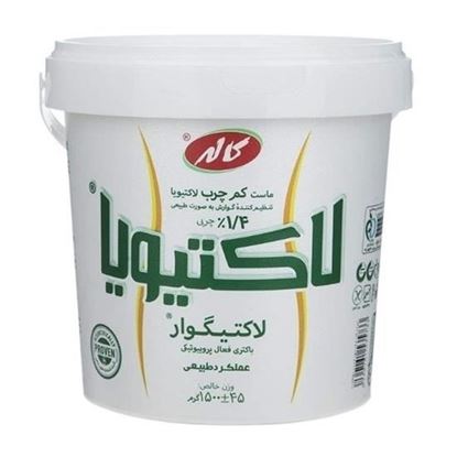 ماست سطلی لاکتیویا کم چرب کاله 1500 گرم